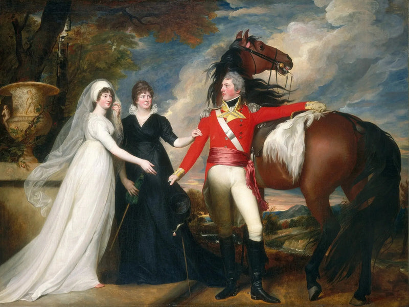 Pułkownik William Fitch oraz jego siostry Sarah i Ann Fitch - John Singleton Copley