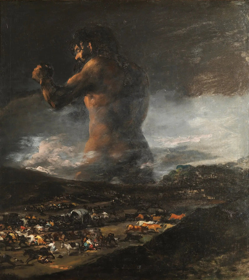 Kolos - Francisco de Goya