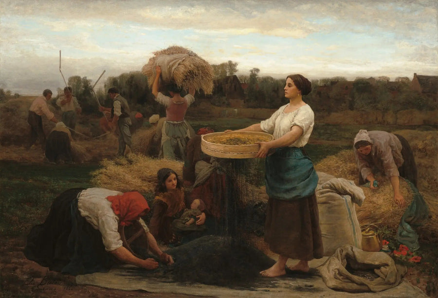 Rzepak - Jules Breton