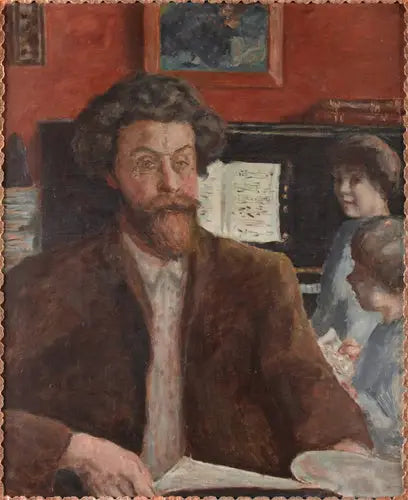 Kompozytor Claude Terrasse i jego dwóch synów - Pierre Bonnard