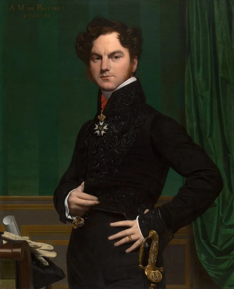 Hrabia Amédée-David de Pastoret - Jean-Auguste-Dominique Ingres