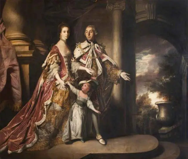 Hrabia i hrabina z Mexborough z ich synem, lordem Pollingtonem (1719–1778) - Joshua Reynolds