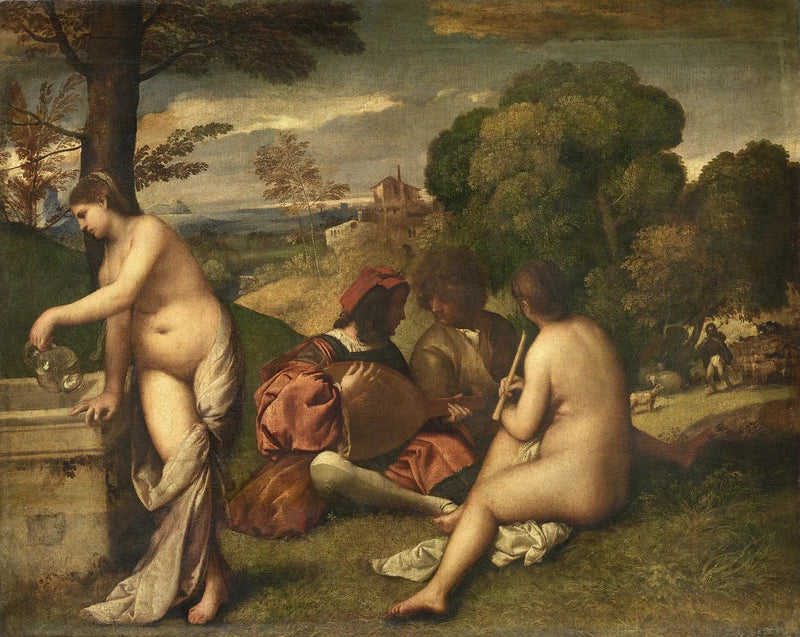 Koncert wiejski - Titian