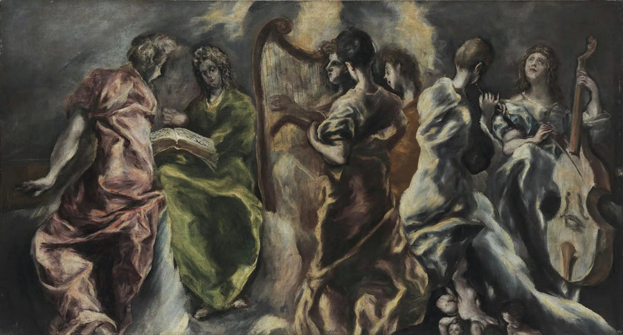 Koncert Aniołów - El Greco