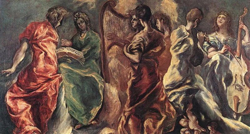 Koncert Aniołów - El Greco