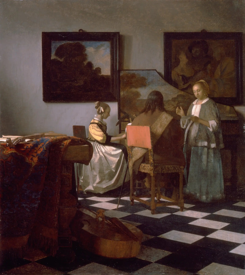 Koncert - Johannes Vermeer