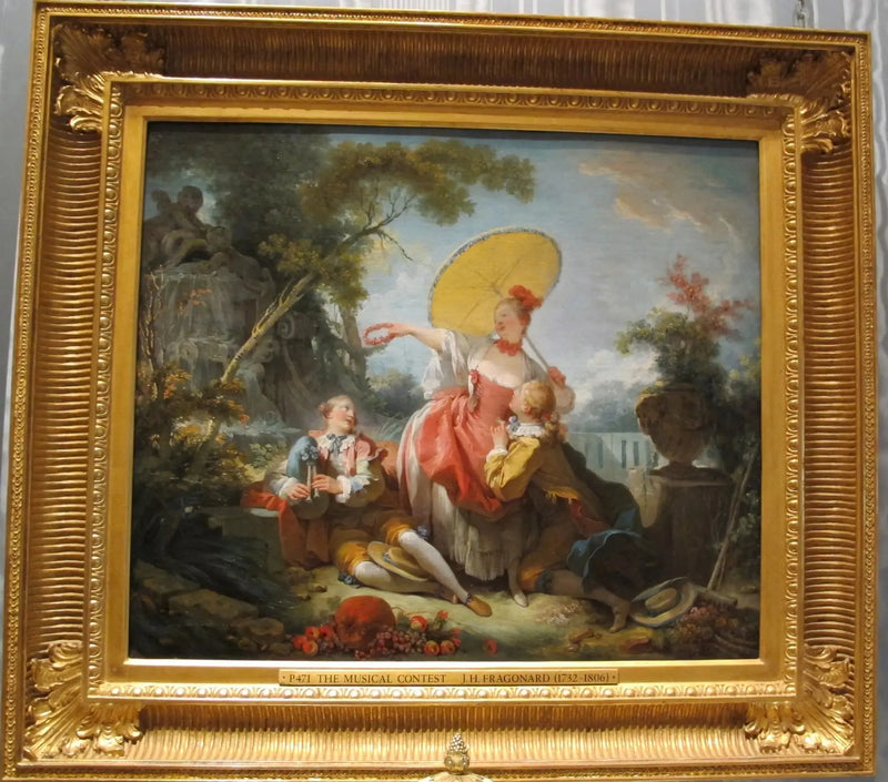 Konkurs muzyczny - Jean-Honoré Fragonard