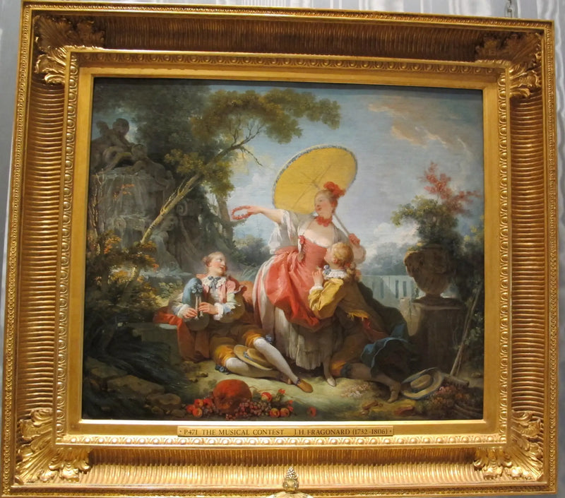 Konkurs muzyczny - Jean-Honoré Fragonard