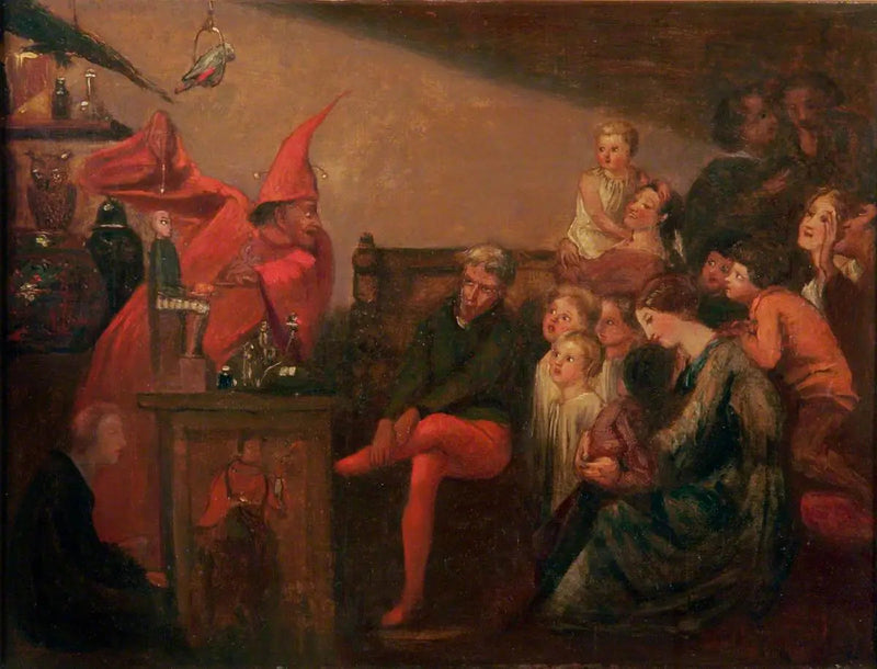 Zaklinacz - John Everett Millais