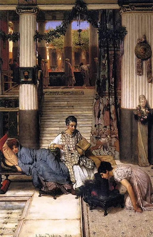 Wojownik rekonwalescencji - Lawrence Alma-Tadema