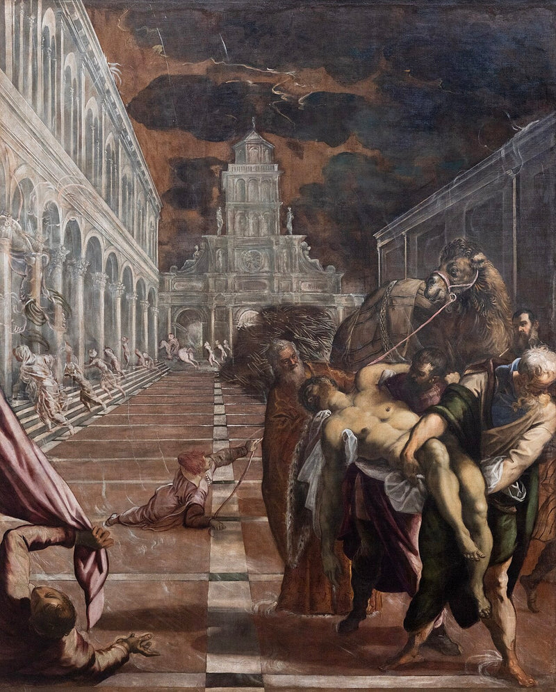 Ciało świętego Marka przywiezione do Wenecji - Jacopo Tintoretto
