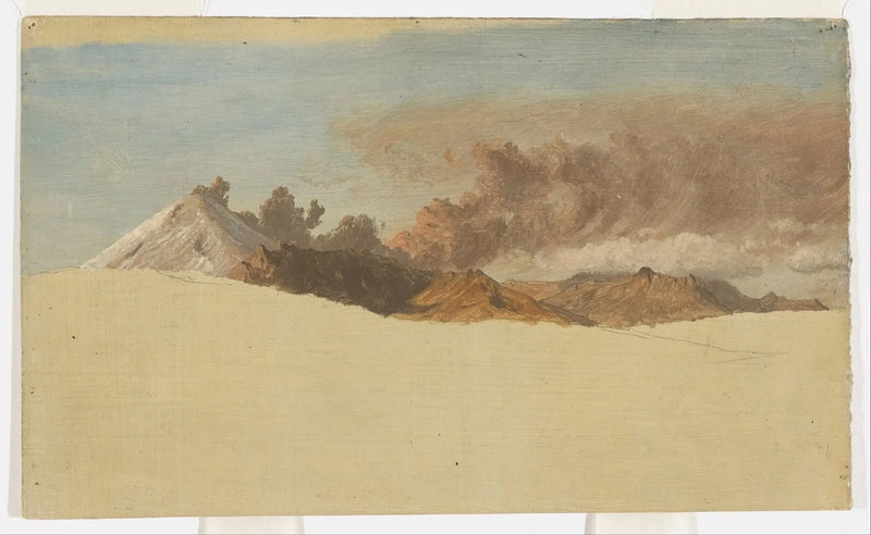 Cotopaxi z Ambato, Ekwador - Frederic Edwin Church