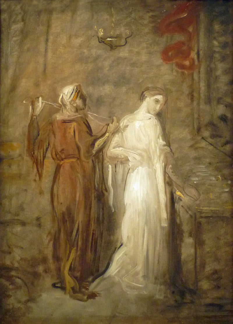 Zachód Desdémony - Théodore Chassériau