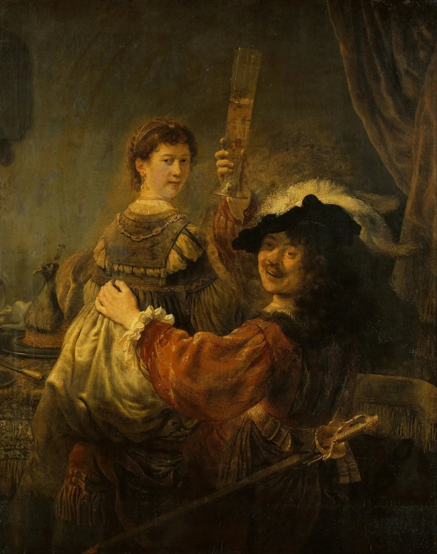 Szczęśliwa para - Rembrandt