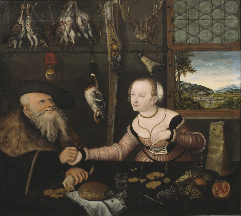 Nieudana para - Lucas Cranach Starszy