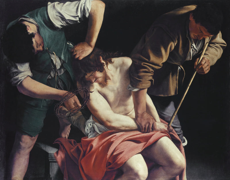 Koronacja z cierniami - Orazio Gentileschi