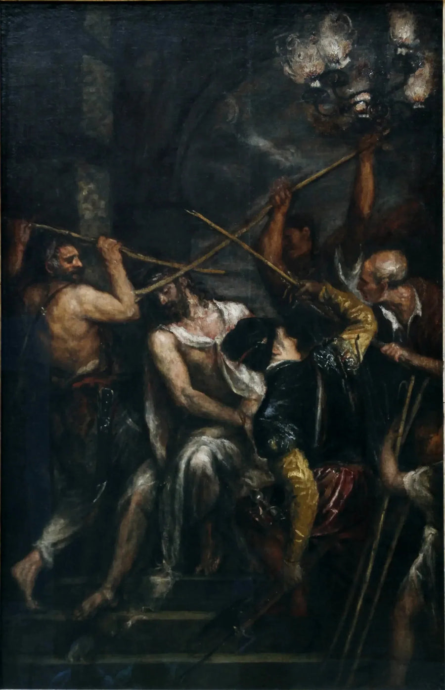 Koronacja cierniowa - Titian