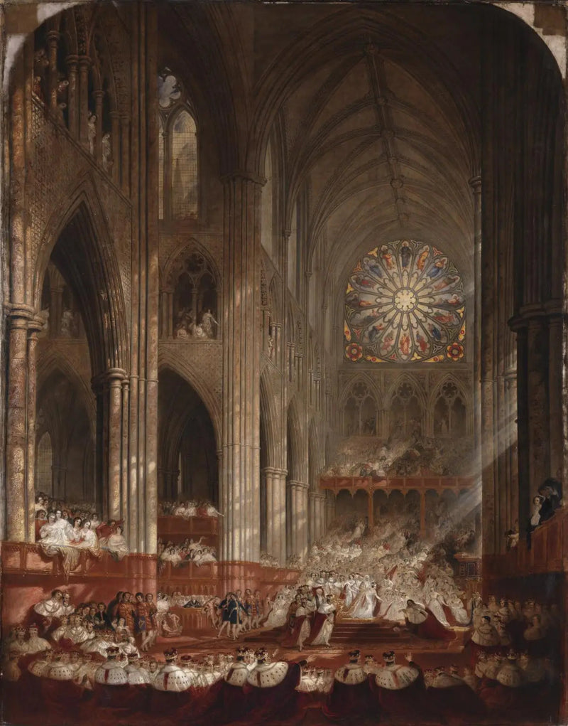 Koronacja królowej Wiktorii - John Martin