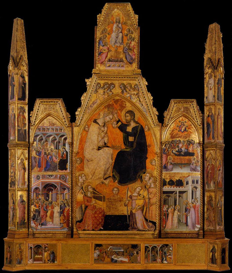 Koronacja Matki Boskiej - Bartolo di Fredi