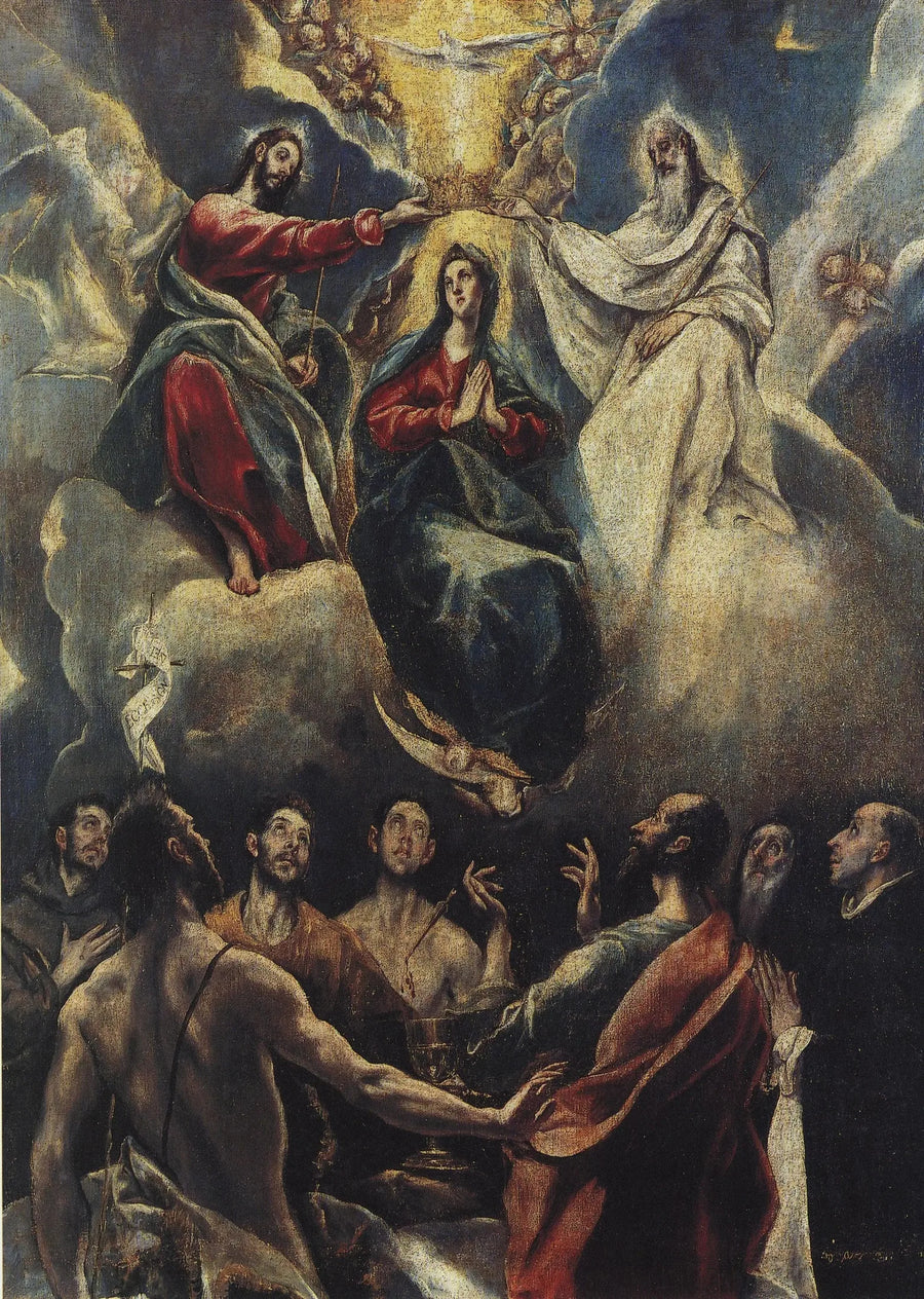 Koronacja Najświętszej Maryi Panny - El Greco