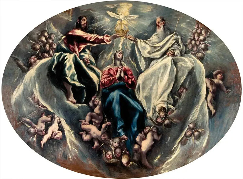 Koronacja Matki Boskiej - El Greco