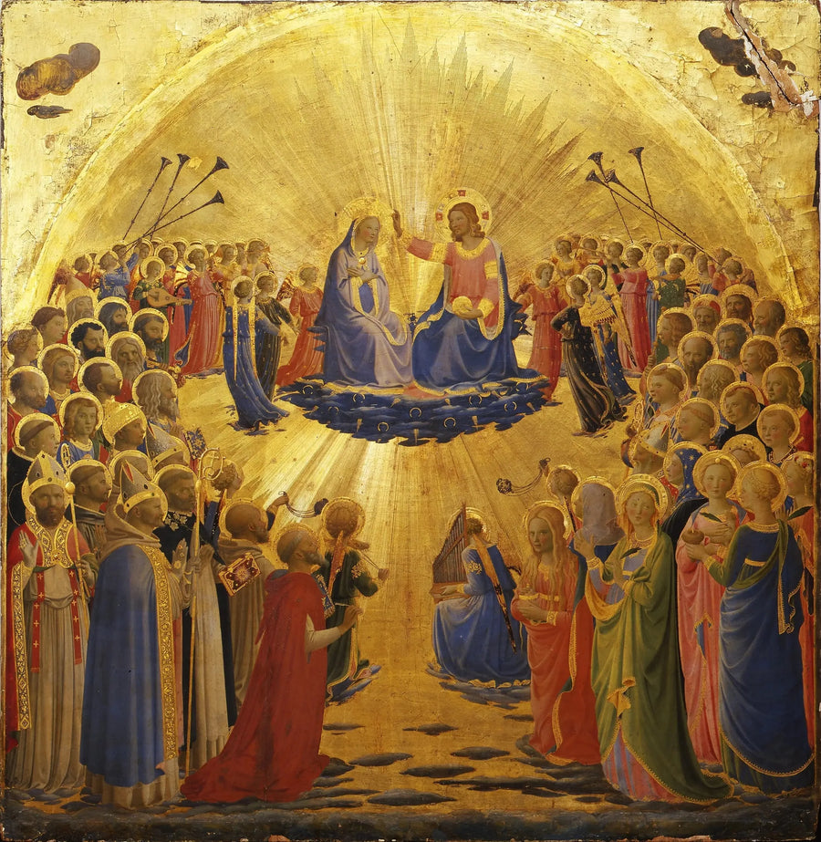 Koronacja Najświętszej Maryi Panny - Fra Angelico