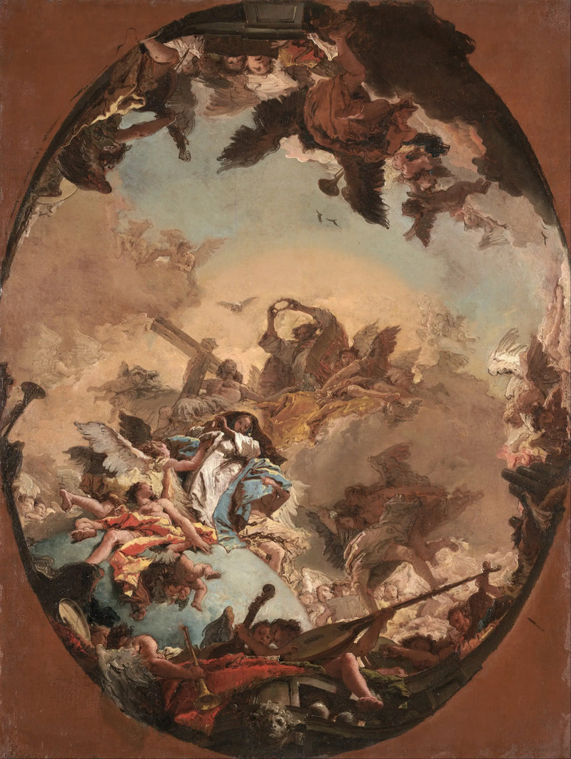 Koronacja Najświętszej Maryi Panny - Giovanni Battista Tiepolo