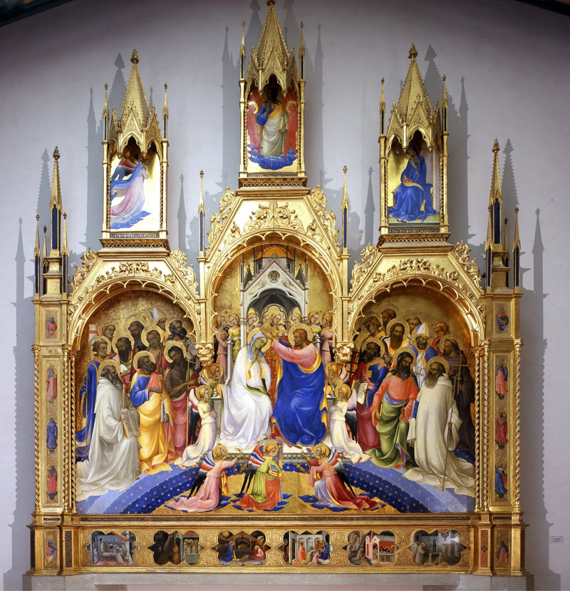 Koronacja Najświętszej Maryi Panny - Lorenzo Monaco