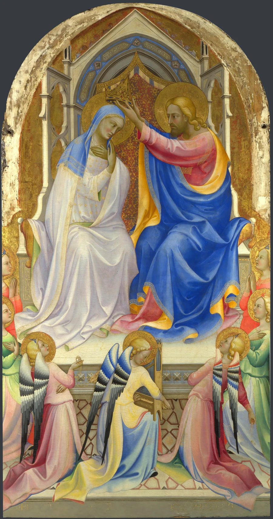 Koronacja Najświętszej Maryi Panny - Lorenzo Monaco