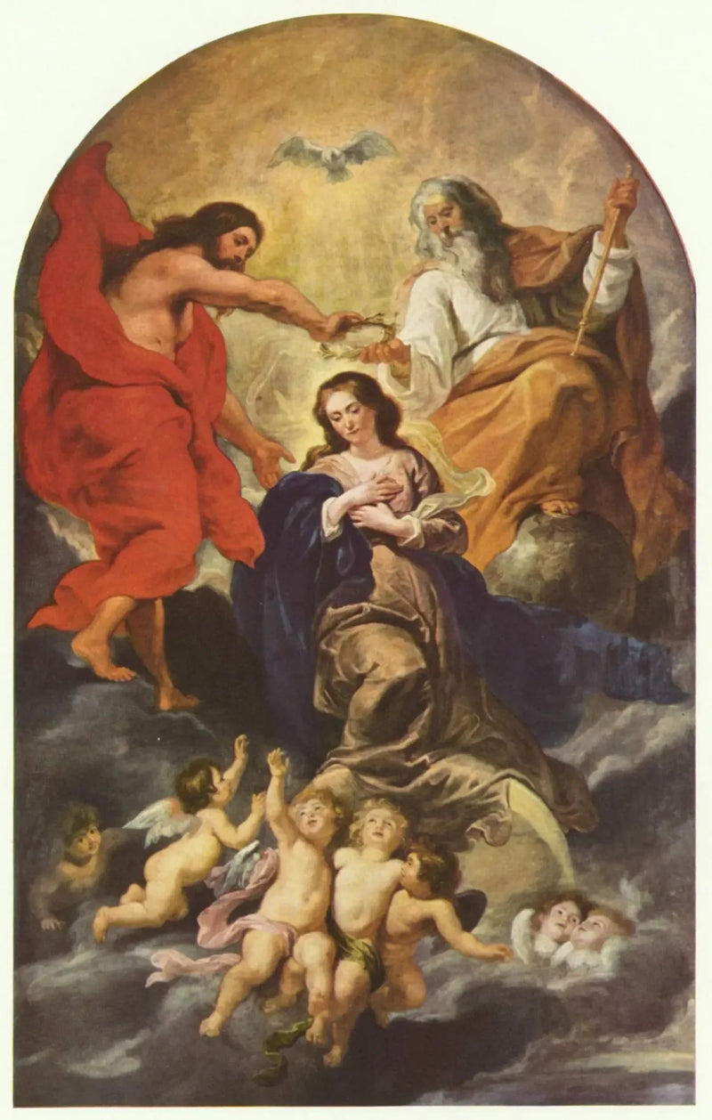 Koronacja Najświętszej Maryi Panny - Peter Paul Rubens