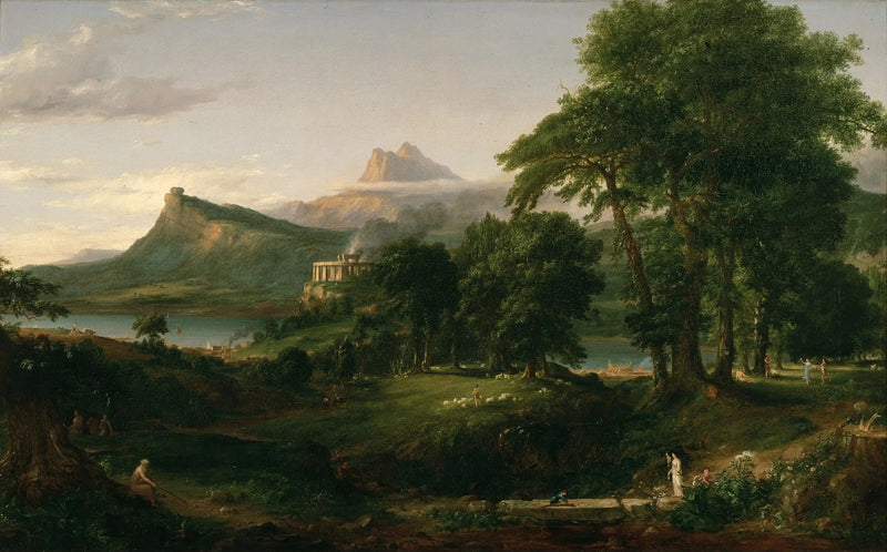 Kurs Imperium: stan Arkadii lub pasterski - Thomas Cole