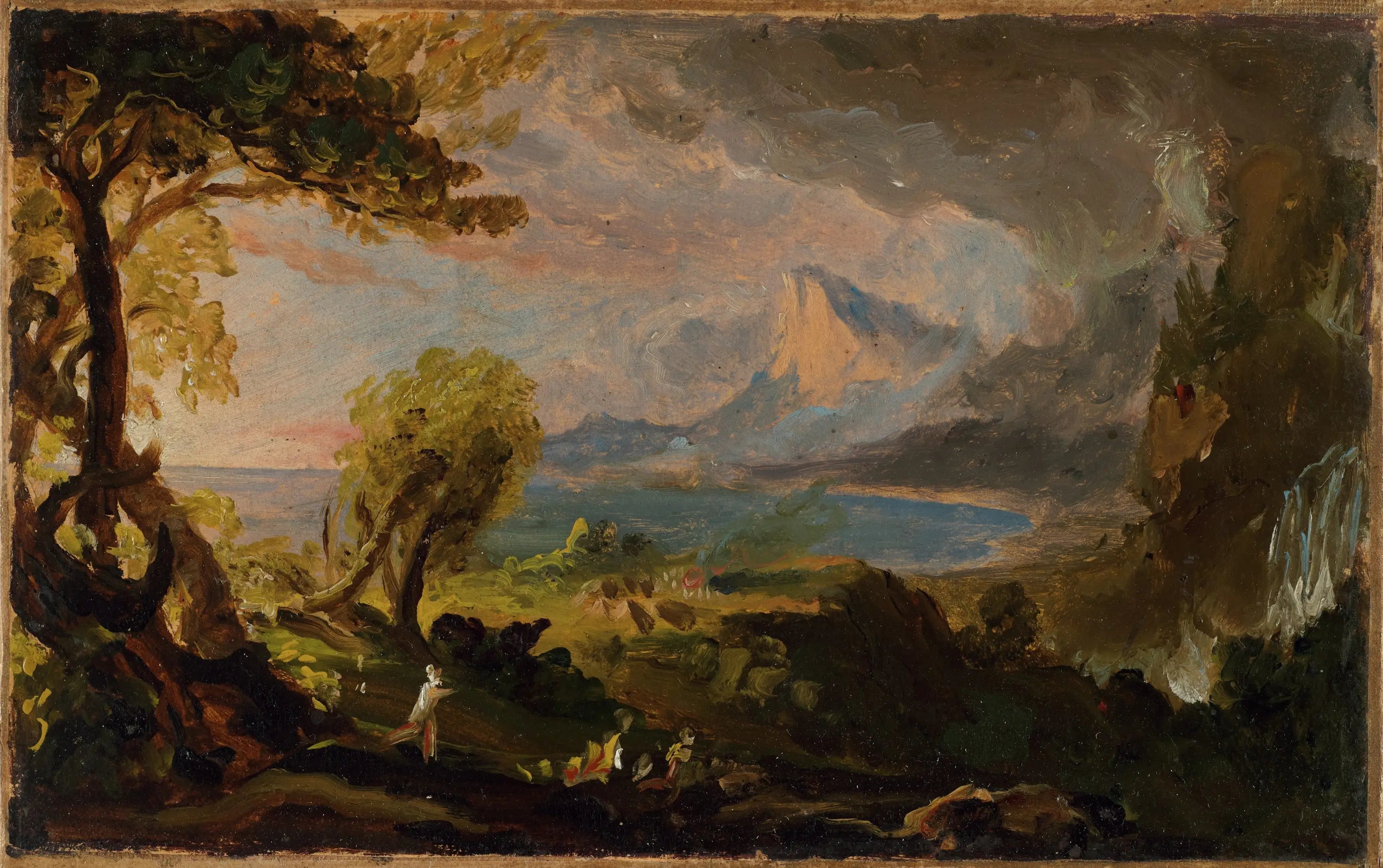 Le cours de l’empire – L’État sauvage - Thomas Cole - Alpha Reproduction