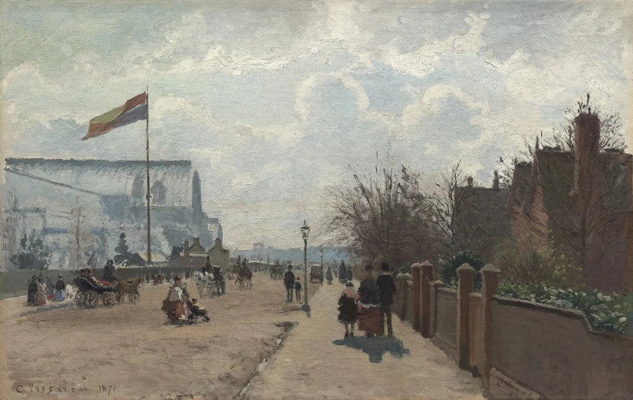 Pałac Kryształowy, Londyn - Camille Pissarro