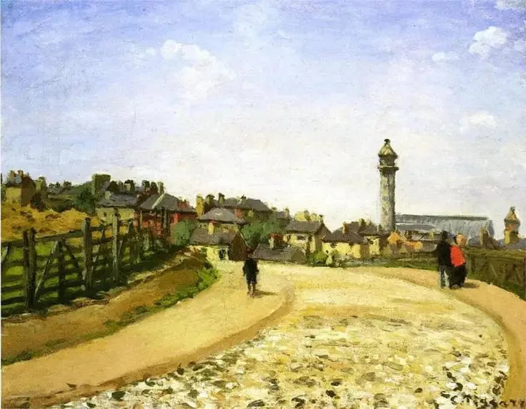 Le Crystal Palace, Upper Norwood - Camille Pissarro image 1 copie de tableau peinte à la main