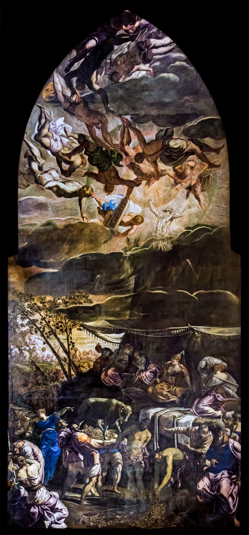 Kult złotego cielca - Jacopo Tintoretto