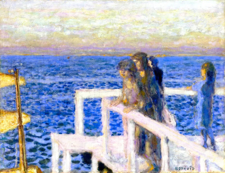 Przystań w Cannes - Pierre Bonnard