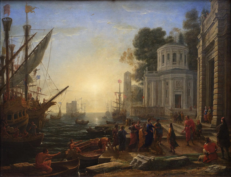 Lądowanie Kleopatry w Tarsie - Claude Lorrain