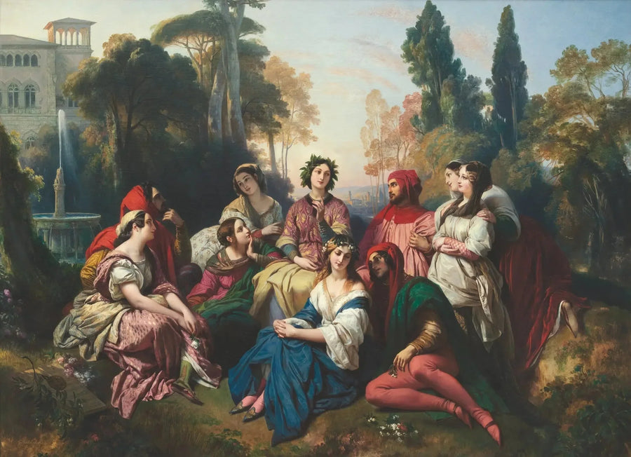 Dekameron. - Franz Xaver Winterhalter