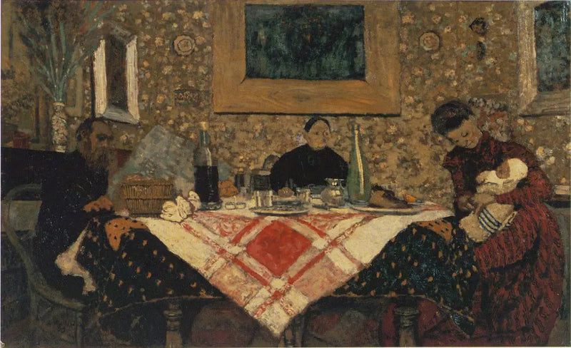 Śniadanie rodzinne - Édouard Vuillard
