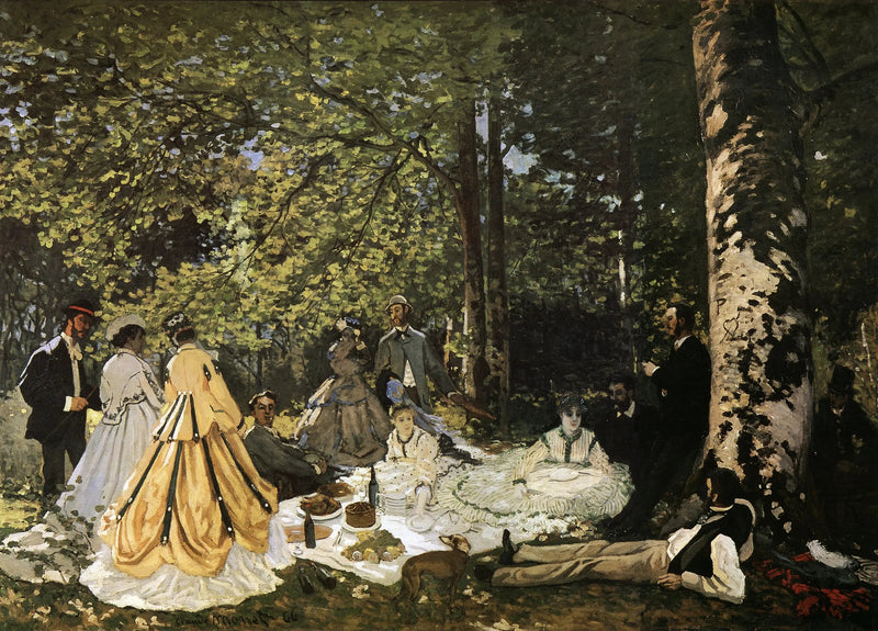 Lunch na trawie - Claude Monet