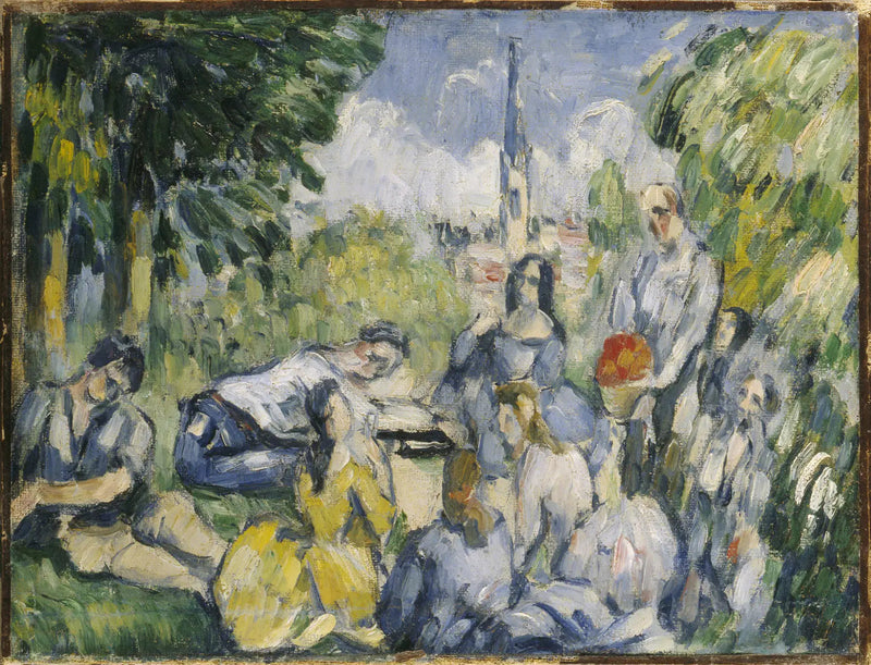 Lunch na trawie - Paul Cézanne