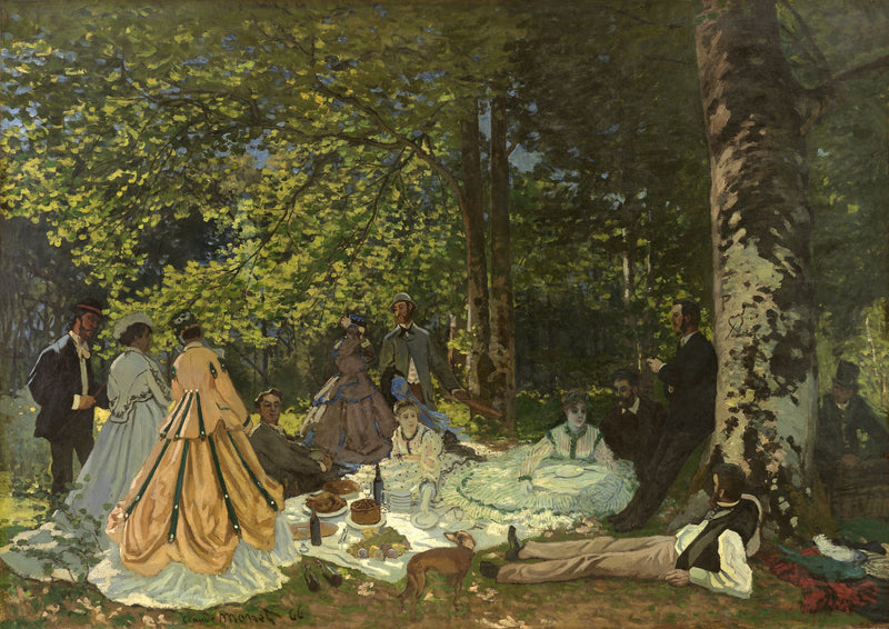 Obiad na trawie W62 - Claude Monet