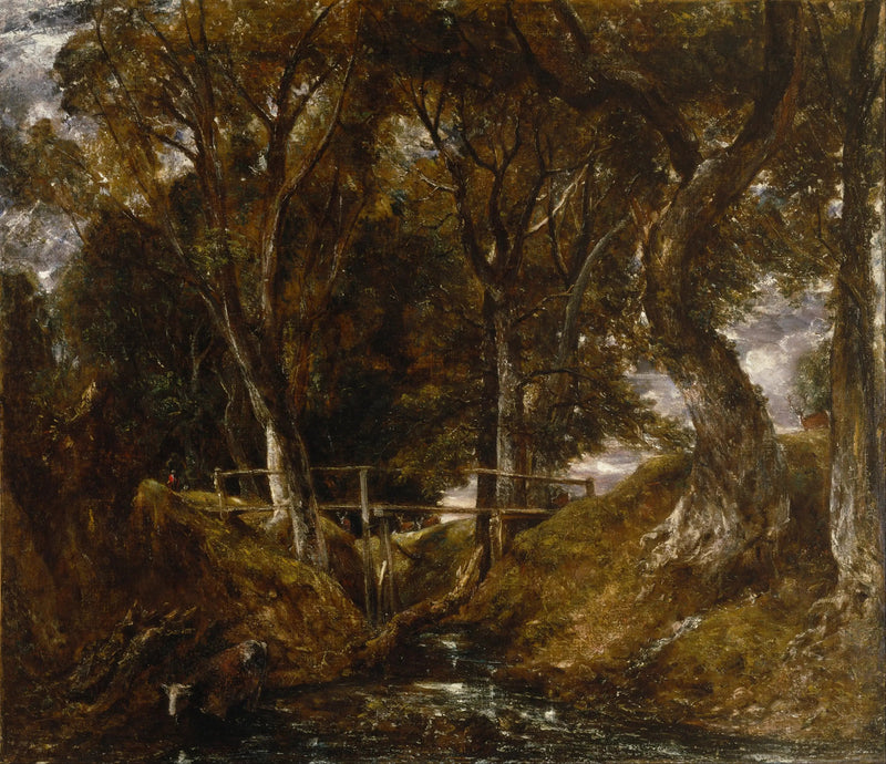 Dell w Helmingham Park - John Constable