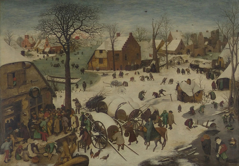 Spis ludności Betlejem - Pieter Brueghel Starszy