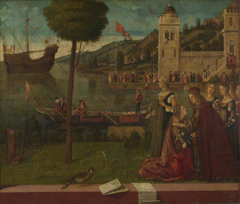 Wyjście Ceyx - Vittore Carpaccio