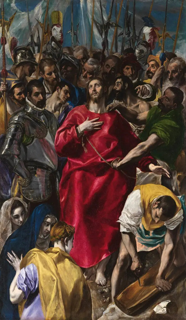 Rozbicie Chrystusa - El Greco