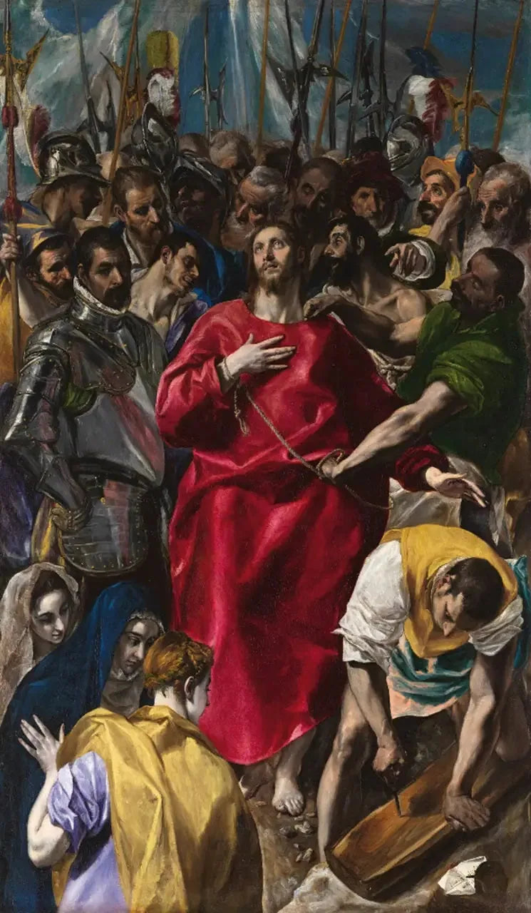 Rozbicie Chrystusa - El Greco
