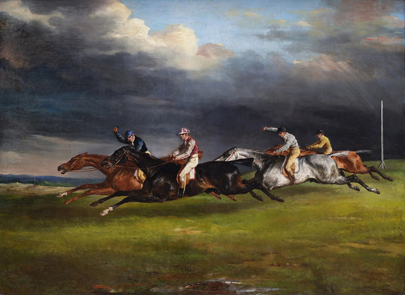 Derby Epsomski - Théodore Géricault