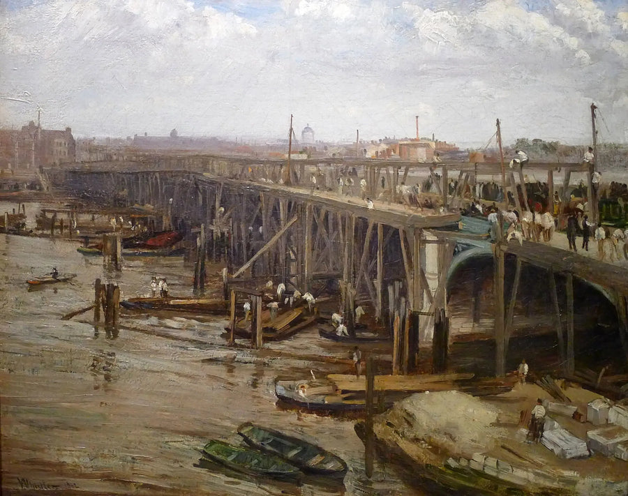 Ostatni ze starego Westminsteru - James Abbott McNeill Whistler