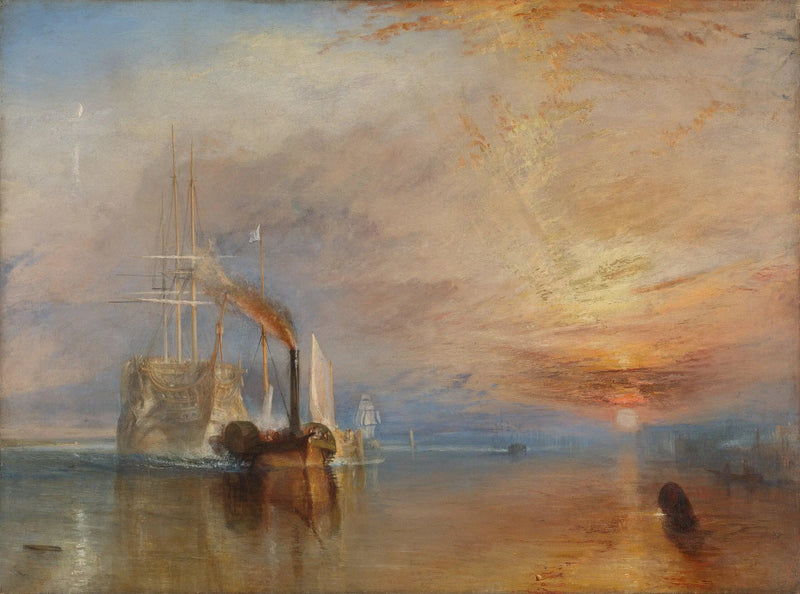 Ostatnia podróż Téméraire - J. M. W. Turner